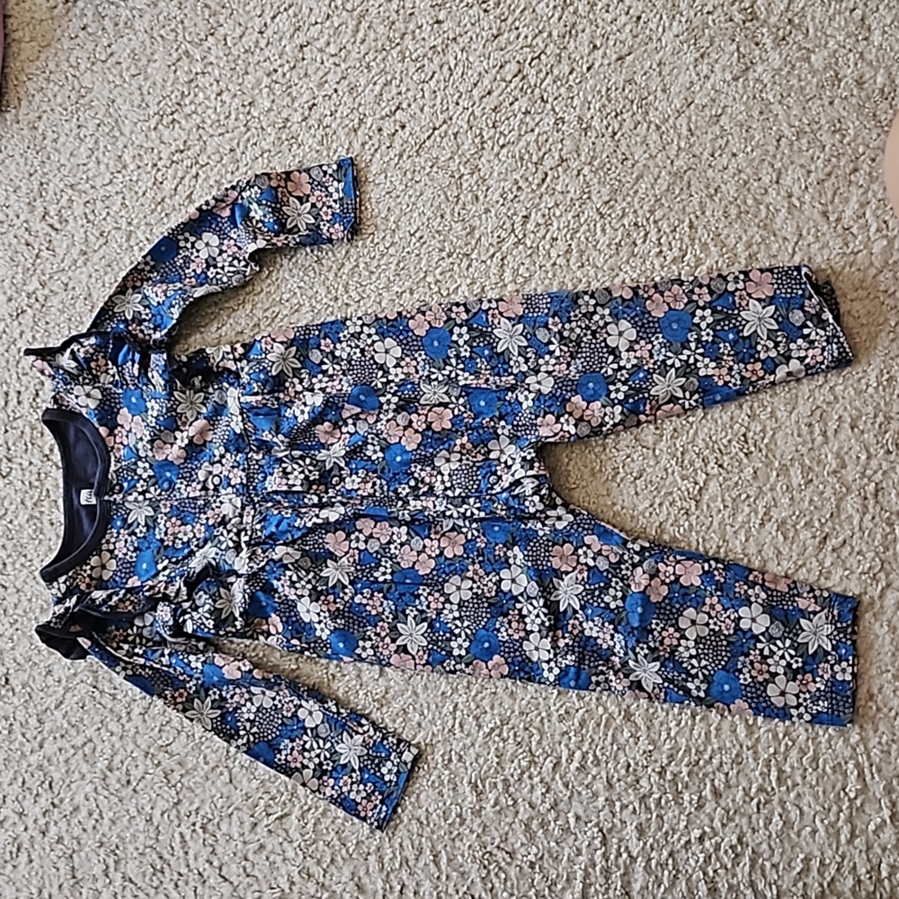 Tea Collection long-sleeved, ruffle romper